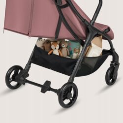Lionelo Agia Auto Fold Καρότσι Ταξιδίου έως 22kg Pink Mauve - Image 4