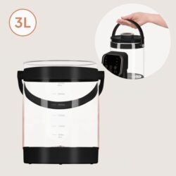 Lionelo Babypresto 2.0 Παρασκευαστής Γάλακτος με Λειτουργία Αποχλωρίωσης Black - Image 7