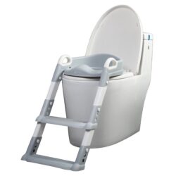 X-treme Baby Εκπαιδευτικό Στεφάνι Τουαλέτας Με Σκαλάκια Grey