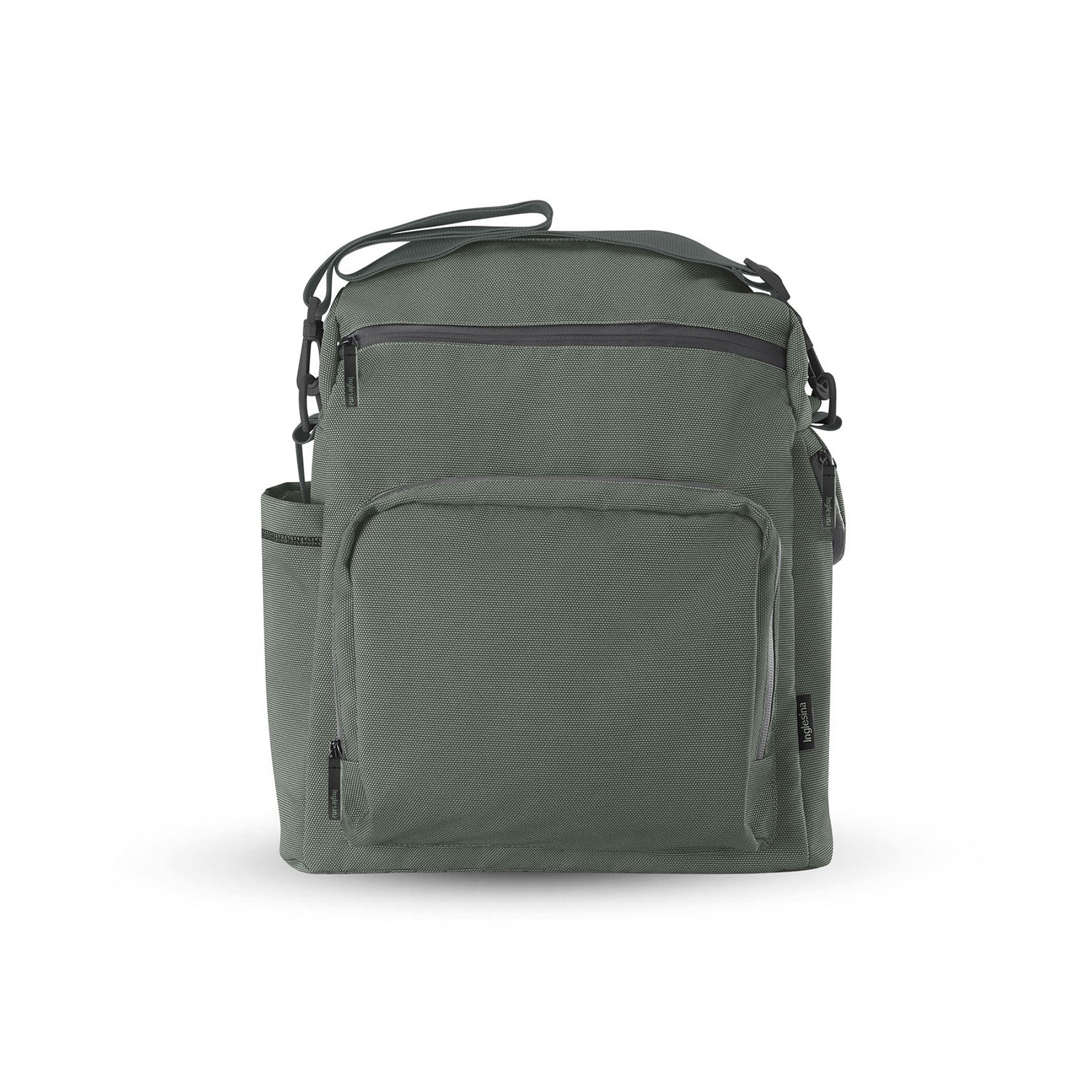aptica-xt-adventure-bag-taiga-green-front Inglesina Aptica XT Adventure Bag Magnet Grey - Image 1