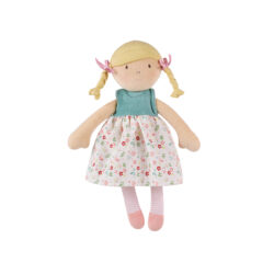 BONIKKA ΥΦΑΣΜΑΤΙΝΗ ΘΕΡΜΑΝΤΙΚΗ ΠΑΙΔΙΚΗ ΚΟΥΚΛΑ ABBY 32 CM - Image 2