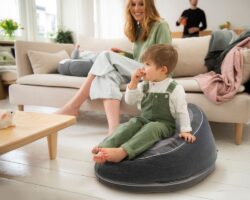 Doomoo Seat N Swing Chine Anthracite - Image 2