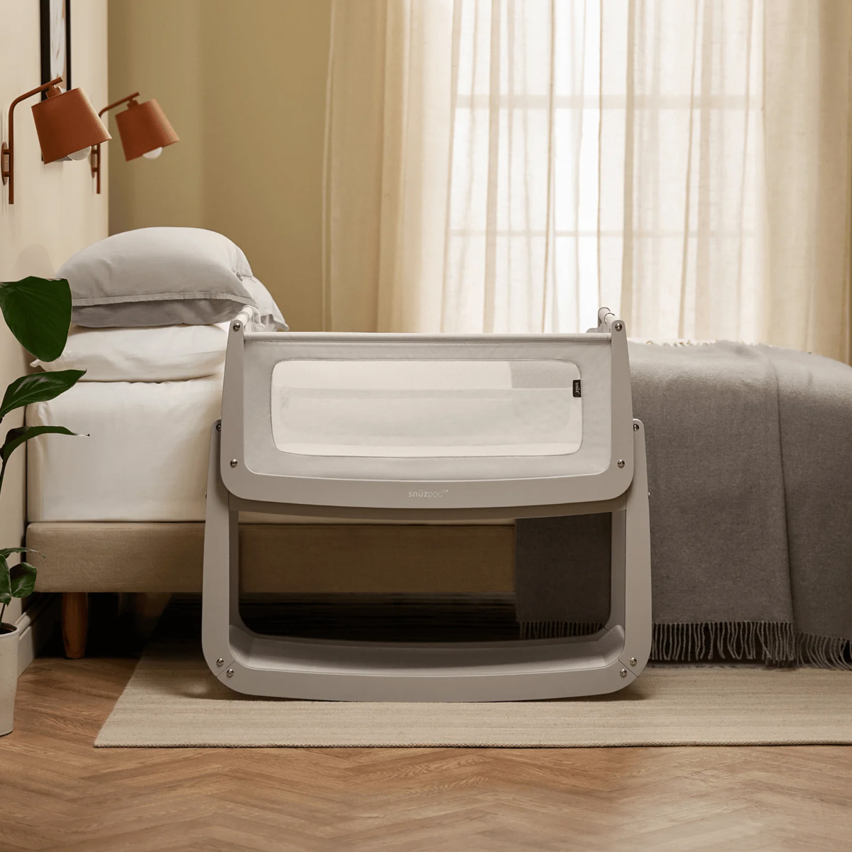 gsfn050d-1 Snuz Βρεφικό Λίκνο SnuzPod 5 Pebble - Image 1