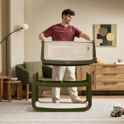Snuz Βρεφικό Λίκνο SnuzPod 5 Olive - Image 7
