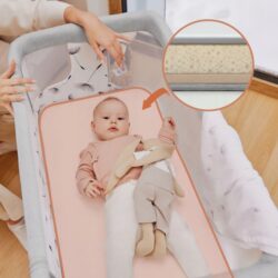 Lionelo Aurora Λίκνο Συγκοίμησης Beige Taupe - Image 9