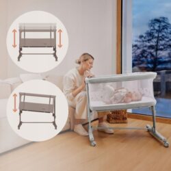 Lionelo Aurora Λίκνο Συγκοίμησης Beige Taupe - Image 11