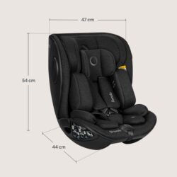 Lionelo Moxie Next i-Size κάθισμα αυτοκινήτου 40-105 cm black - Image 11