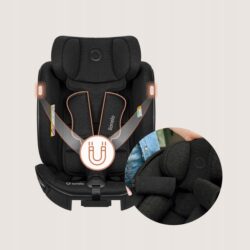 Lionelo Moxie Next i-Size κάθισμα αυτοκινήτου 40-105 cm black - Image 9