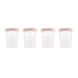 MiniLand Δοχεία Αποθήκευσης Τροφίμων 4τμχ 250ml ML Dolce Candy