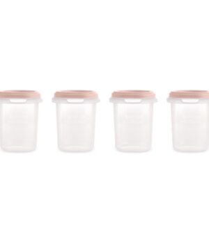 MiniLand Δοχεία Αποθήκευσης Τροφίμων 4τμχ 250ml ML Dolce Candy