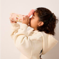 Miniland Παιδικό Ανοξείδωτο Παγούρι Steel Junior Bottle Butterfly 320ml - Image 6