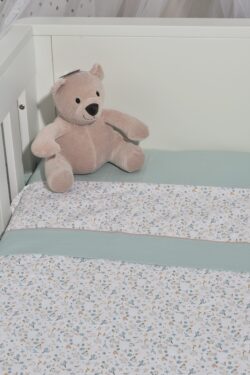 Σεντόνια Λίκνου Σετ 2τεμ. 75x110 cm 100% Βαμβάκι Design 403 Oliver Baby - Image 2