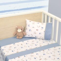 Σεντόνια Κούνιας Σετ 3τεμ.110x170cm Design 414 Oliver Baby - Image 3
