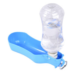 PETIGIO ΦΟΡΗΤΟ ΜΠΟΥΚΑΛΙ ΝΕΡΟΥ ΓΙΑ ΣΚΥΛΟΥΣ 520 ML ΜΠΛΕ - Image 2