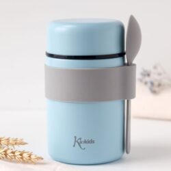 Kiokids Βρεφικό Θερμός Φαγητού με Κουταλάκι Σιέλ 500ml.