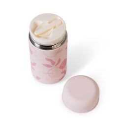 Saro Θερμός Φαγητού Leaves Dusty Pink 500ml - Image 15