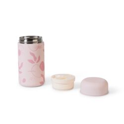 Saro Θερμός Φαγητού Leaves Dusty Pink 500ml - Image 16
