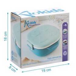 Kiokids Δοχείο Φαγητού με Ανοξείδωτο ταψάκι Μπλε 450ml. - Image 9