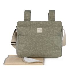 Walking Mum Τσάντα Αλλαξιέρα Poppy Olive Πουά - Image 8