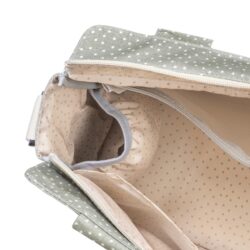 Walking Mum Τσάντα Αλλαξιέρα Poppy Olive Πουά - Image 12