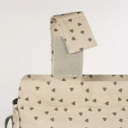 Walking Mum Τσάντα Αλλαξιέρα Poppy Olive Hearts - Image 12