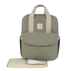Walking Mum Τσάντα Αλλαξιέρα Backpack Poppy Olive Πουά - Image 24