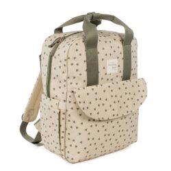 Walking Mum Τσάντα Αλλαξιέρα Backpack Poppy Olive Hearts - Image 10