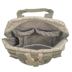 Walking Mum Τσάντα Αλλαξιέρα Backpack Poppy Olive Hearts - Image 12