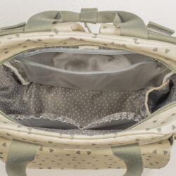 Walking Mum Τσάντα Αλλαξιέρα Backpack Poppy Olive Hearts - Image 13