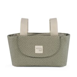 Walking Mum Οργανωτής Καροτσιού Poppy Olive Πουά - Image 7
