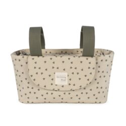 Walking Mum Οργανωτής Καροτσιού Poppy Olive Hearts - Image 8