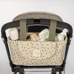 Walking Mum Οργανωτής Καροτσιού Poppy Olive Hearts - Image 10