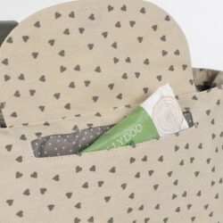 Walking Mum Οργανωτής Καροτσιού Poppy Olive Hearts - Image 11