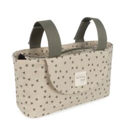 Walking Mum Οργανωτής Καροτσιού Poppy Olive Hearts - Image 13