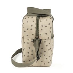 Walking Mum Ισοθερμική Τσάντα Poppy Olive Hearts - Image 7