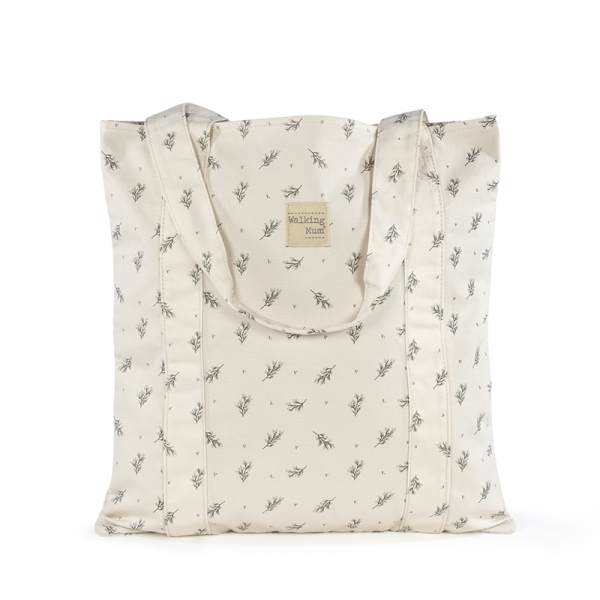photo Walking Mum Shopping Bag Mimosa Olive - Image 1
