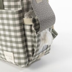 Walking Mum Τσάντα Αλλαξιέρα Backpack Caetana Λαδί - Image 9