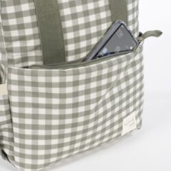 Walking Mum Τσάντα Αλλαξιέρα Backpack Caetana Λαδί - Image 10