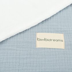 Bimbidreams Κουβέρτα Αγκαλιάς Διπλής Όψης Μπλε 75x90εκ. - Image 4
