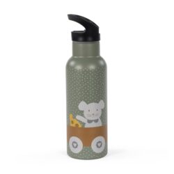 Walking Mum Παγούρι Θερμός Poppy Mouse Olive 500ml.