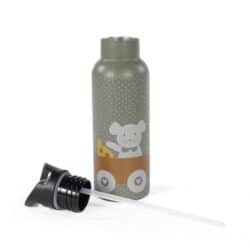 Walking Mum Παγούρι Θερμός Poppy Mouse Olive 500ml. - Image 2