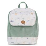 Saro Αδιάβροχο Τσαντάκι Backpack με δίχτυ Good Vibes