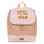 Saro Αδιάβροχο Τσαντάκι Backpack με δίχτυ Born to Be Wild