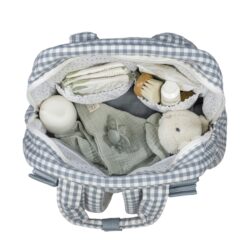 Walking Mum Τσάντα Αλλαξιέρα Backpack Praline Strips Matcha - Image 3