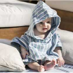 Walking Mum Πόντσο Πετσέτα Microfiber SPF 50+ Strips - Image 2