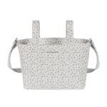 Pasito a Pasito Τσάντα Αλλαξιέρα Little Bloom Flowers Grey Mini 37x24x13εκ.