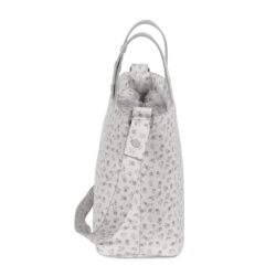 Pasito a Pasito Τσάντα Αλλαξιέρα Little Bloom Flowers Grey Mini 37x24x13εκ. - Image 2