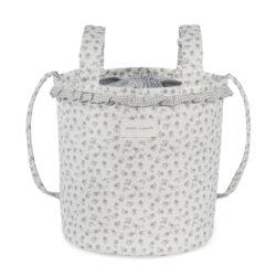 Pasito a Pasito Οργανωτής Καροτσιού Bucket Little Bloom Flowers Γκρι