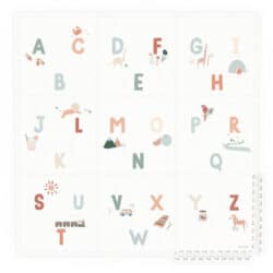 PLAY&GO. Στρωματάκι-παζλ διπλής όψης - κουτί αποθήκευσης - Αλφάβητο (EEVA)