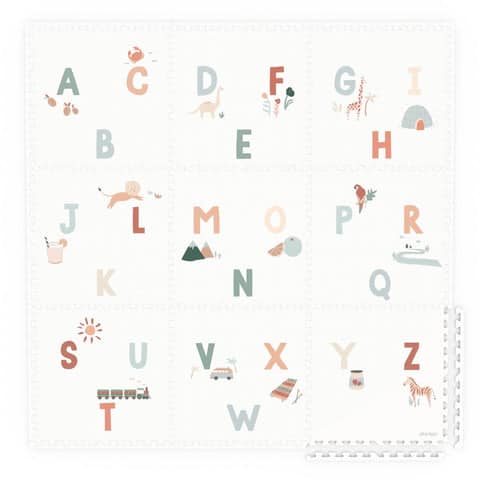 snuz 1 (3) PLAY&GO. Στρωματάκι-παζλ διπλής όψης - κουτί αποθήκευσης - Αλφάβητο (EEVA) - Image 1
